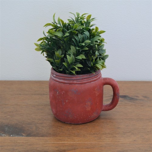 Whitewash red ceramic - whitewash, cup