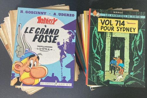 Lot vintage herge - lot, of