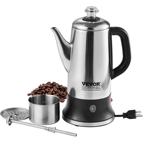 Cup electric percolator - 12-cup,