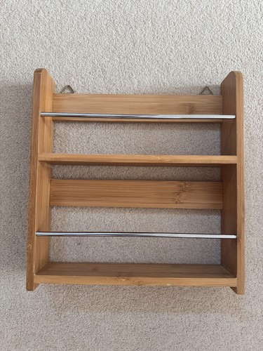 Bamboo spice rack - bamboo,