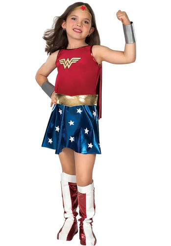 Girls wonder woman costume - girls,