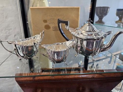 Sterling tea pot - pot, set