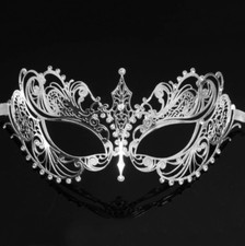 Venetian Metal Mask Diamantes