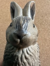 Poole Pottery Stoneware Rabbit Standing -about 13cm tall good c ondition