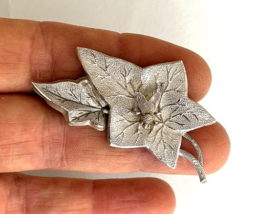 Unusual solid silver antique - unusual,
