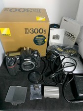Nikon D300S 12.3MP Digital SLR Camera Black with accessories BOXED & EXCELLENT