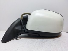 2011 NISSAN LEAF DOOR WING MIRROR ELECTRIC FOLDING PASSENGER SIDE WHITE QX1K