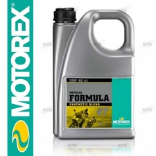 Motorex Formula 4T 10W/40 4L Motorcycle Engine Oil Synthetic JASO MA2 10w40