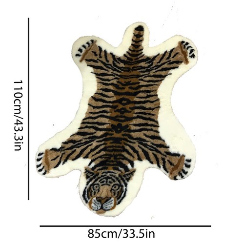 Faux fur area rug - faux,