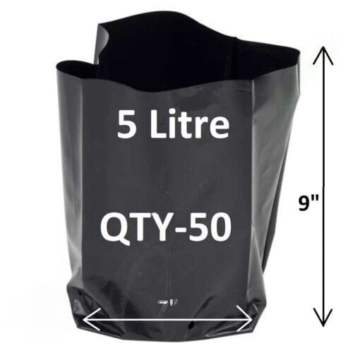Litre poly plant pots - 50,