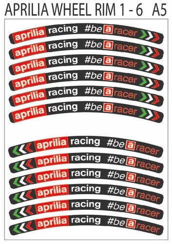 Aprilia racing wheel - wheel, rim