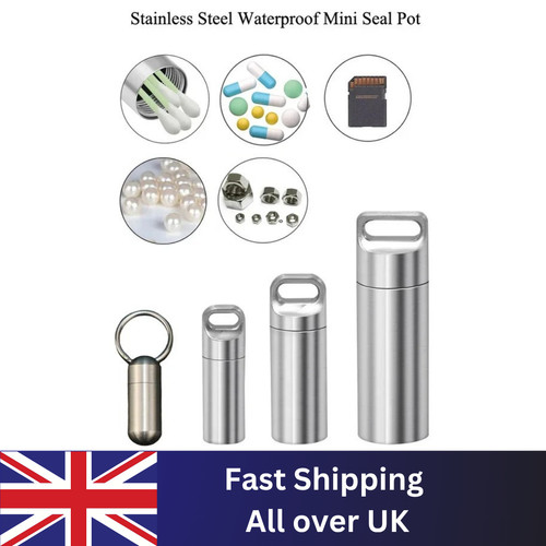 Pill holder keyring portable - pill,