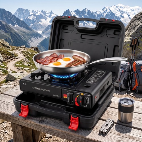 Camping cooker portable gas - camping,