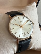 Garrard 9ct Gold Automatic Date Classic Watch