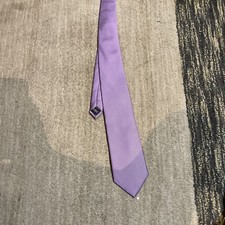 purple silk tie