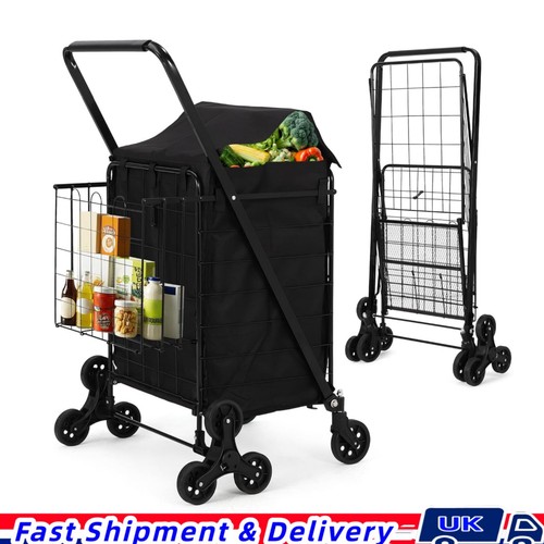 Foldable trolley shopping cart - foldable,