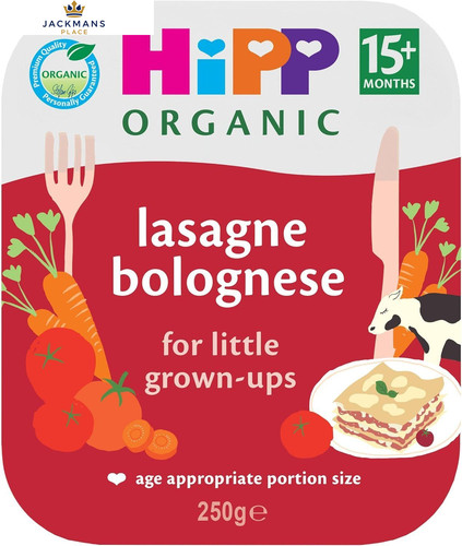Hipp organic lasagne bolognese - hipp,