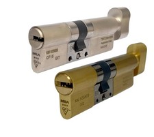 Mila Anti Snap 3 Star Diamond Grade Euro Thumbturn Cylinder Locks for UPVC Doors