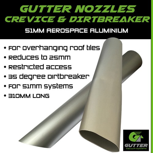 Gutter vacuum crevice and - vacuum,