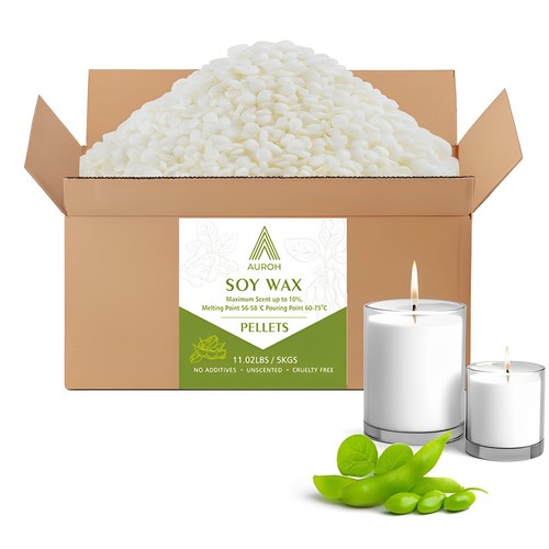 1kg 10kg soy wax pellets - 1kg–10kg,