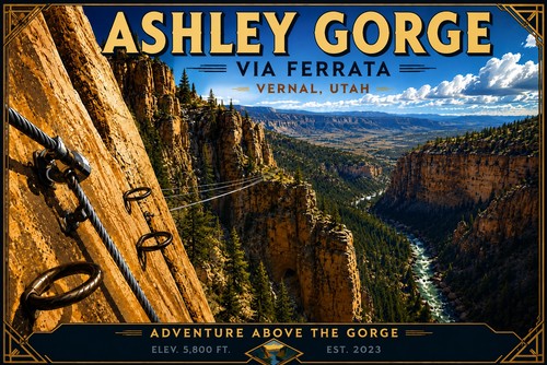 Ashley gorge via - via, ferrata