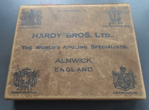 Vintage hardy box with - hardy, 30+