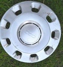 x1 fiat 500 hub cap wheel trim