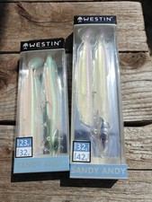 Westin Limited Edition Sandy Andy Jig Bass Fishing Lures Green and Purple Pearl
