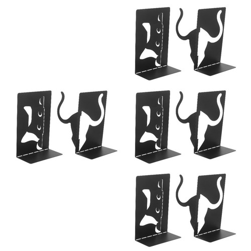 Pairs metal book ends - of,
