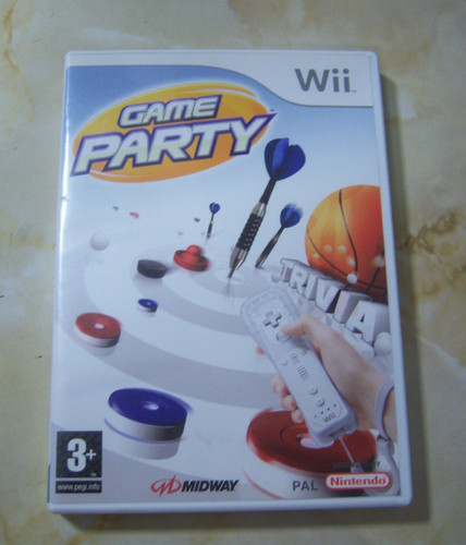Wii game party - party, with