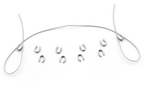10x 925 sterling silver - sterling, wire
