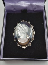 Vintage Silver Tone Large