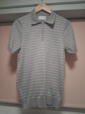 Grey & White Mens Cotton