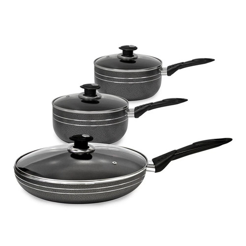 Una non stick 3pc set - non,