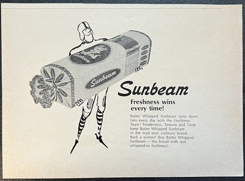 Sunbeam bread football dallas - sunbeam,
