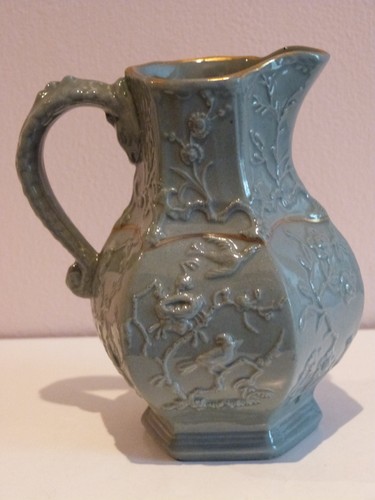 Relief moulded gilded grey - relief,