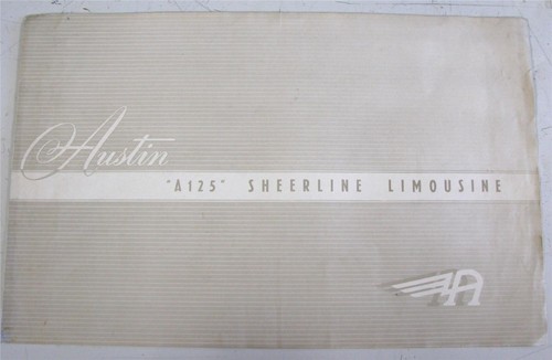 Austin a125 sheerline - austin,