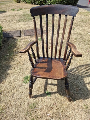 Vintage wooden windsor wheel - vintage,