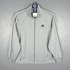 Vintage Adidas Track Jacket Top Pockets Size S (1127)