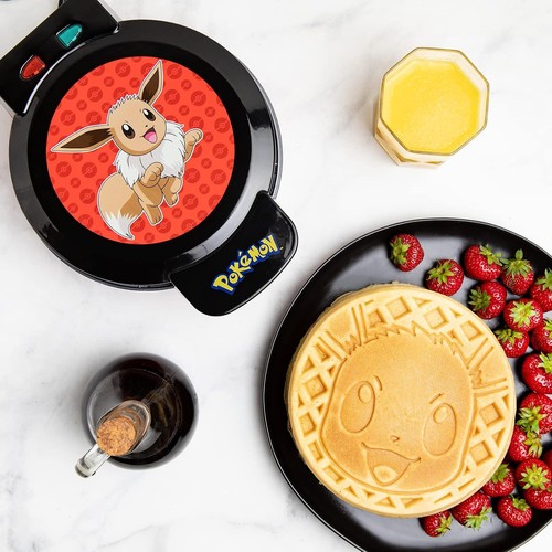 Pokemon waffle maker - waffle, stick