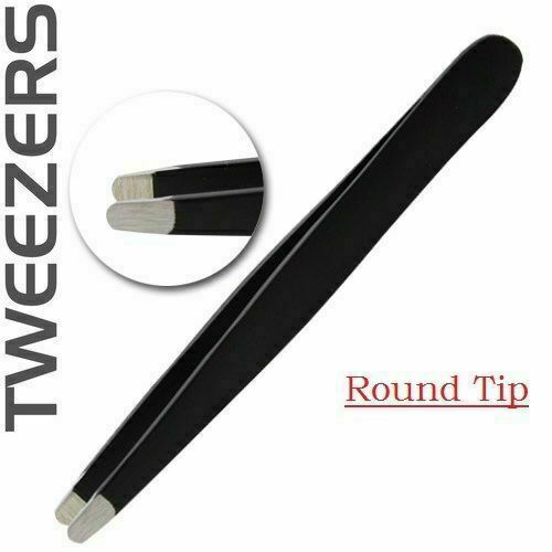 Tweezer round tip facial - round,