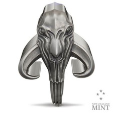 Star Wars™ The Mandalorian™ Mythosaur™ 2oz Silver Shaped Coin
