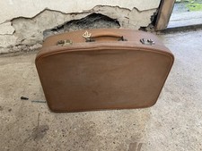 1960's Brown Suitcase Luggage