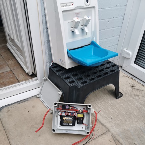 Mobile van handwash - mobile, unit