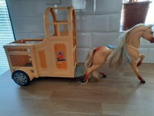 Barbie Horsebox And Horse