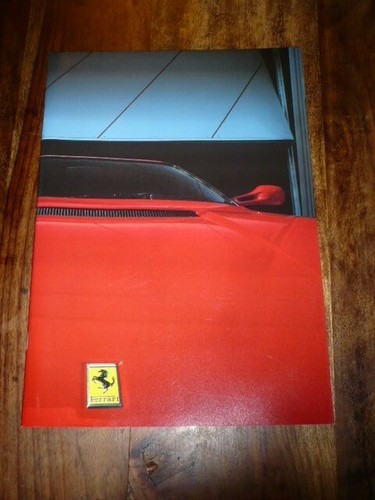 Brochure ferrari lauda - brochure,