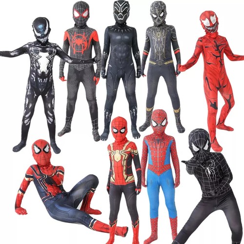 Spiderman kids cosplay costume - spiderman,