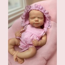 Silicone Reborn Baby Girl Doll