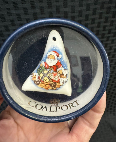 Coalport miniature santa - coalport,