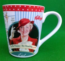 PORTMEIRION VINTAGE DESIGN KELLOGG’S CORNFLAKES BREAKFAST MUG.     (ref P10)